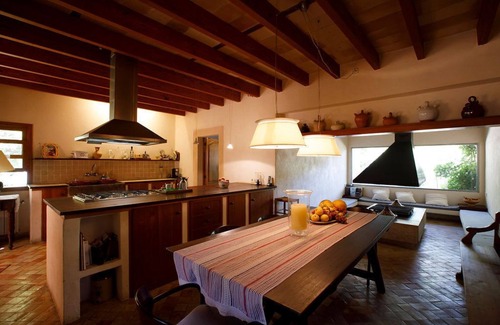 Calvia Villa | Natural Stone Villa "Villa Sa Mola de Vall d´Urgent" with Pool and Mountain View