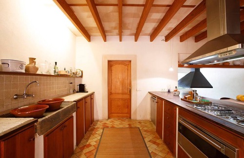 Calvia Villa | Natural Stone Villa "Villa Sa Mola de Vall d´Urgent" with Pool and Mountain View