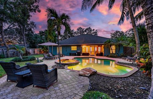 Harbor Hills House | Nautical Escape! Private pool home with a tropical backyard oasis!