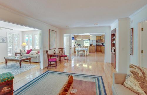 Edisto Island House | Near Edisto Beach State Park Home with Lanais!