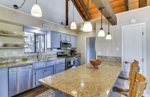 Tahoe Tyrol Cabin | Near Skiing & Beach Access: South Lake Tahoe Cabin