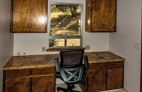 Badger House | Nestled in the forest.