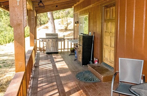 Badger House | Nestled in the forest.