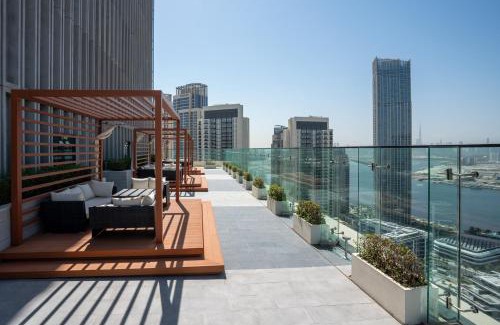 Old Dubai Apartment | New 1BR in Creek Island with Balcony, Pool & Gym