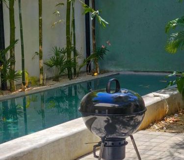 Conkal Apartment | New Bamboo Casa Azul Pool Paddle Tennis and Soccer