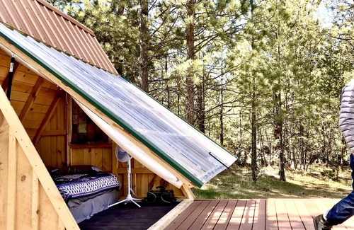 Custer Cabin | NEW! Glamping A-Frames, Stargazer 2 at Dakota Dream