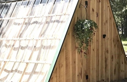 Custer Cabin | NEW! Glamping A-Frames, Stargazer 3 at Dakota Dream