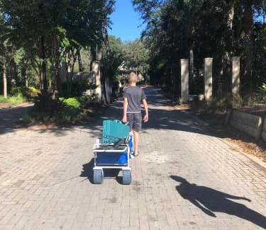 Folly Field House | New! HEATED POOL, BEACH HOUSE, Elevator, Walk to the Beach!