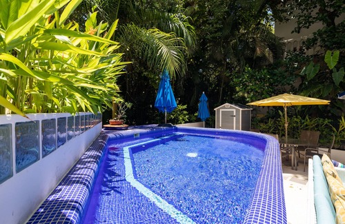 Playacar House | NEW LISTING: 2 private Pools, ROOFTOP deck, BBQ, PKG/3 min to beach
