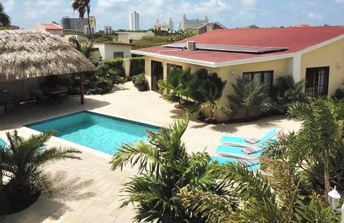 Koyari House | New listing: Eva's Garden Villa near Eagle Beach in Aruba