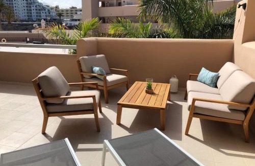 Playa Paraiso Apartment | NEW ! Luxury Apartment, 32 m2 Terrace in the Sun, Pool View