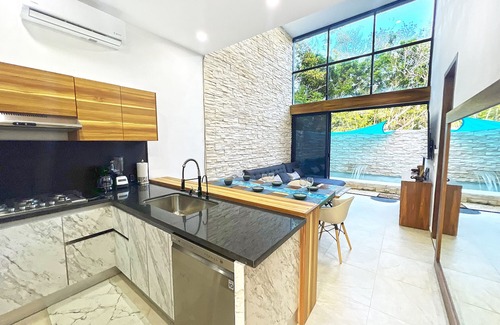 Puerto Morelos House | NEW Modern Home w/Private Pool ~10 mi to the beach