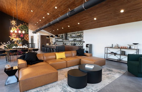 Lake Lure House | NEW Modern Luxury Inside Rumbling Bald Resort- Hot Tub, Cold Plunge, Firepits