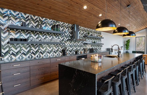 Lake Lure House | NEW Modern Luxury Inside Rumbling Bald Resort- Hot Tub, Cold Plunge, Firepits