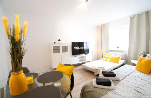 Sudostviertel Apartment | NEW! Modernes 2 Zimmer Apartment, Zentral, 6Pers