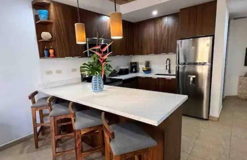 Barrio Los Villalobos Condo | NEW OCEAN VIEW beachfront Casa Buona Vacanza