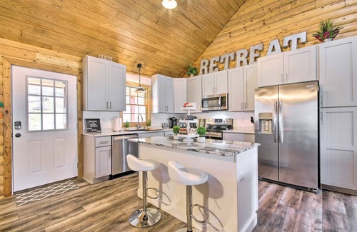 Osage Beach Cabin | NEW! Osage Beach Cabin w/Deck, Fire Pits and Private Dock!