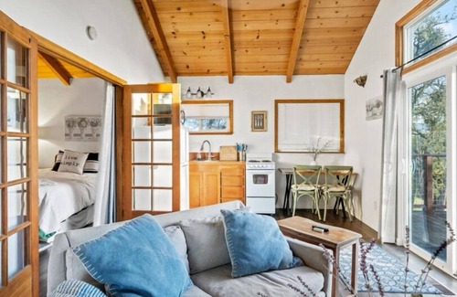 Carmel Valley Cottage | NEW! Soak in a Private Hot Tub while you Enjoy the Mountain Views