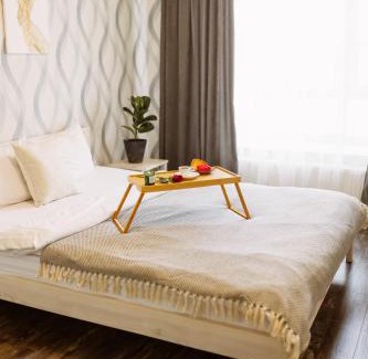 Ternopil Apartment | NEW TIME Нова простора квартира біля Центру. Окрема спальня + кухня-вітальня