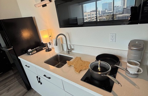 Greenway Plaza-Upper Kirby Apartment | NEWLY BUILT Luxury Studio & Amenities @ Levy Park
