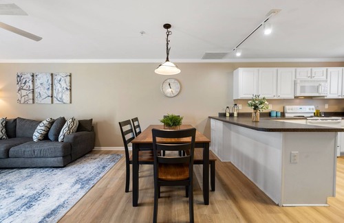 White Lake House | Newly Furnished! Relax in style in this charming townhome in gated community