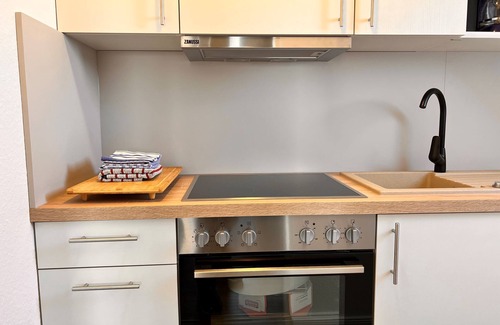 Steenodde Apartment | Newly furnished vacation apartment in direct tidal flat location with balcony and sea view.