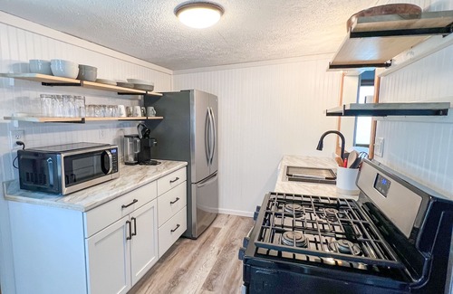 Rome City House | Newly Remodeled Cabin Steps from Sylvan Lake