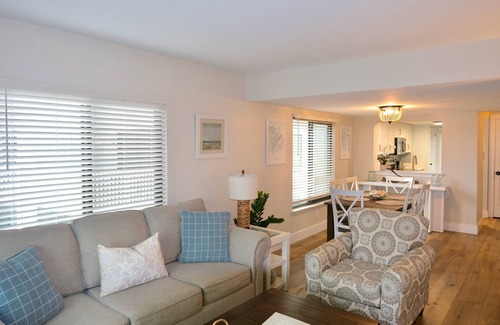 Oceanmarsh Subdivision Condo | Newly Renovated! Marsh & Ocean View Steps to Beach and Pool.