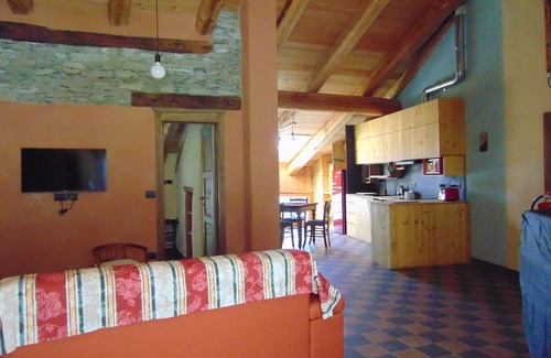 Stroppo Apartment | Newly renovated accommodation in mountain house at the foot of Mt. Nebin