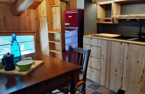 Stroppo Apartment | Newly renovated accommodation in mountain house at the foot of Mt. Nebin