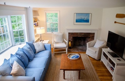 East Falmouth House | Newly updated home, 1 block from the water! With pool/ tennis/ pickleball courts
