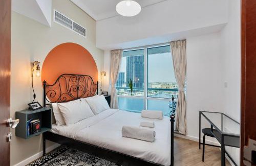Jumeirah Lake Towers Apartment | Next To Metro Unique 2bed Apt Wlarge Balcony
