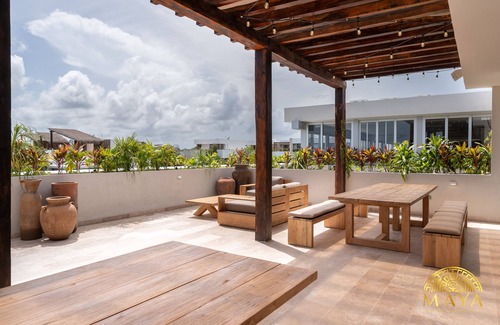 Zama Condo | NHOA 208C Lux 1BR Condo Jungle View in Aldea Zama