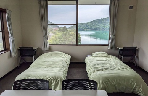 Unzen Hotel | no smokeCorner Room | Western style 4 beds | Lake view stay without meals/Unzen Nagasaki