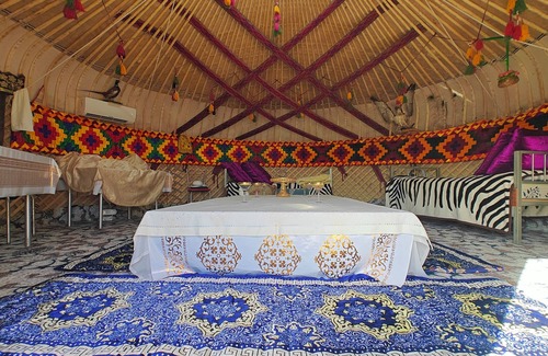 Uzbekistan Cabin | Nomad Island Bukhara