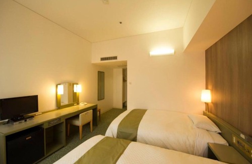 Asahikawa Hotel | Nonsmoking Twin bed room No meals/Asahikawa Hokkaidō