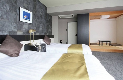 Chitose Hotel | NonsmokingDeluxe Twin JapaneseWestern RoomBre/Chitose Hokkaidō