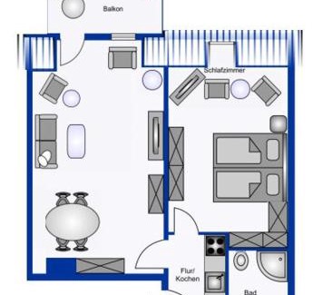 Wyk auf Foehr Apartment | Nordland Appartements - Wohnung Samsö