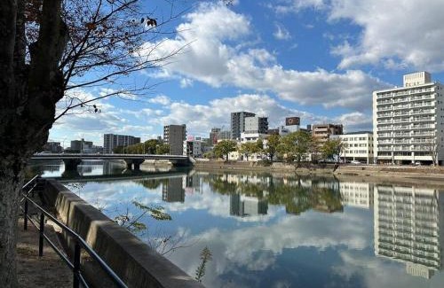 Hiroshima City Centre Apartment | North River 601 Peace Wing 6A