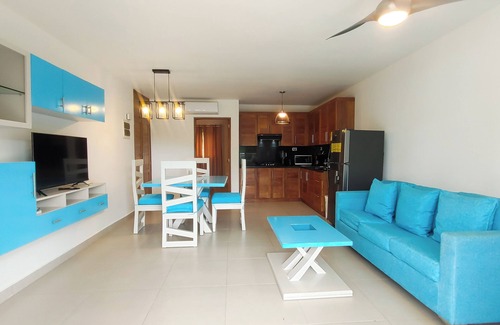 Cabarete Condo | Nothing but Blue Skies and Endless Beach from this Comfortable Beachfront Condo