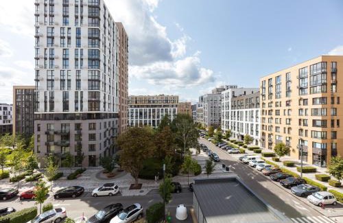 Shevchenkivs'kyi District Apartment | Nyvky Like Home - Файна Таун із сезонним басейном - Кв 6 низький поверх