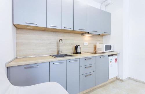 Podilskyj Apartment | Nyvky Like Home - Grey 21