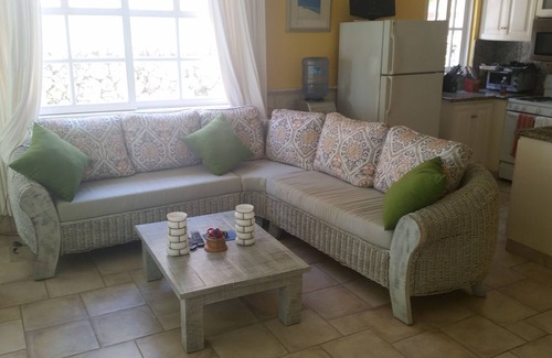 Sosua Condo | Ocean and Beach Front 2 Bedroom Luxury Condo with Pool . Walk Into Town