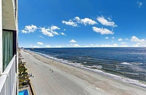 The Dunes Condo | Ocean front condo Nothing below but sand and surf