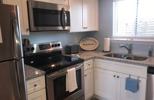 Tybee Island Condo | Ocean front! Dolphins, Big Ships, Private Beach, 3 pools