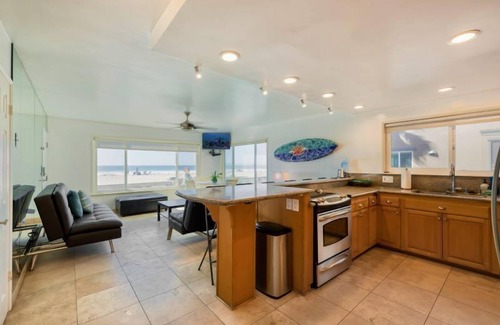 Mission Beach House | Ocean Front Lux Beach House-Studio Combo - 2 Bedrooms, 2 Baths, 2 Kitchens -