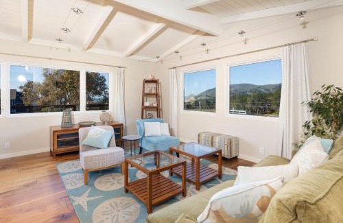 Montara House | Ocean & Mountain View Home - Walk to Trails Beach Family Activities