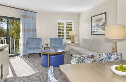 Palmetto Dunes Resort | Ocean side- Mariott's Barony Beach Club-Chairmans Club Resort Access