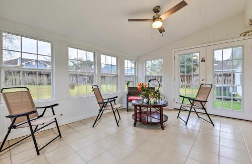Gulf Hills House | Ocean Springs Home with Sunroom about 5 Mi to Beach