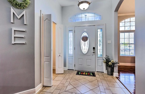 St. Martin House | Ocean Springs Home with Fire Pit and Game Room!